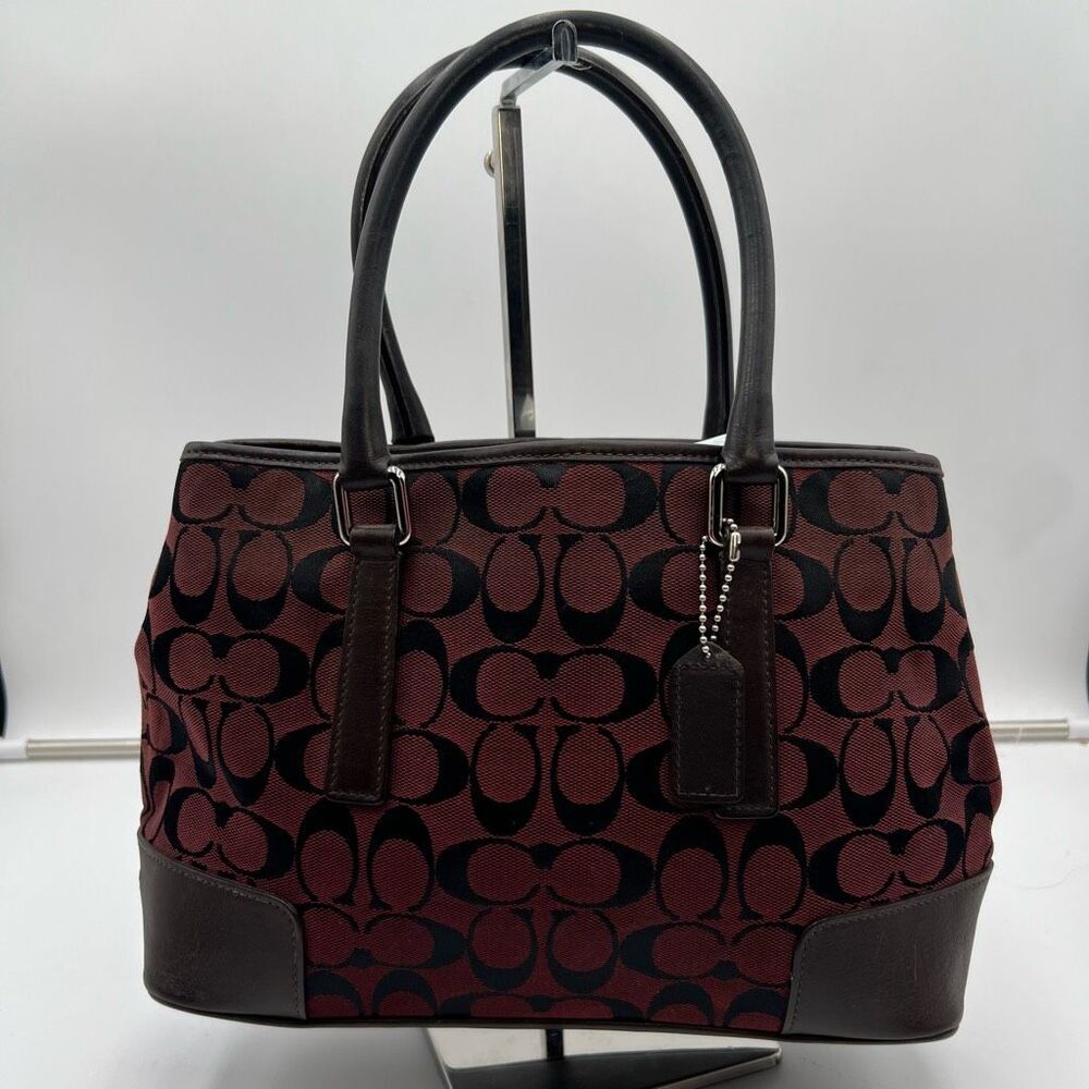 Coach Black and Brown Tote Bag